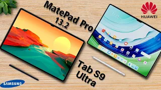 Comparison of Huawei MatePad Pro 13.2 and Samsung Galaxy Tab S9 Ultra tablets