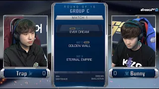 [2020 GSL S1] Ro.16 Group C Match1 Trap vs Bunny