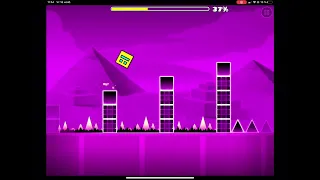 Как вам мой уровень в geometry Dash?