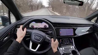 2021 Audi Q7 45 Premium - POV Driving Impressions