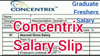 Concentrix Salary Freshers | Concentrix Jobs Salary | Concentrix Salary  | Concentrix Ranchi Salary