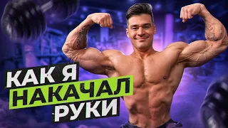 Как накачать огромные руки! Рабочая схема!