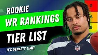 Dynasty Rookie WR Rankings & Tier List (Post 2023)