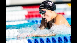 WATCH: Leah Smith 100 Breast Time Trial