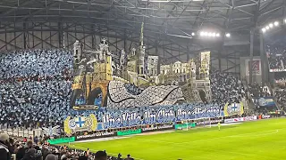 OM - PSG • Tifo absolument SUBLIME avant le coup d’envoi 😍💙 • HD