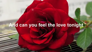 Can you feel the love tonigjt ❤️ with Lyrics 2024