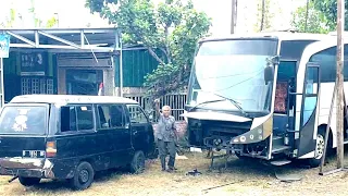 SEPANJANG JALAN BUS ALS 083 JADI PUSAT PERHATIAN‼️PAK KARDI MELAMBAIKAN TANGAN TANDA SIMPATI