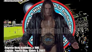 IWA 2007  Regreso Ricky Banderas a IWA