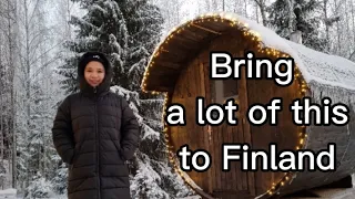 Q&A 3 : What to bring to Finland and what I regret bringing to Finland | Filipino in Finland