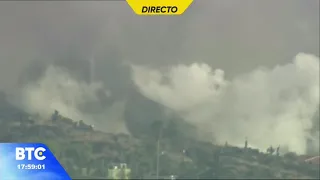 Cae el Campanario de la Iglesia de Todoque