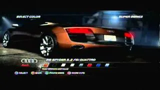 NFS Hot Pursuit - All Vehicle Ignition Sounds