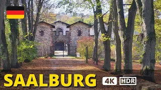 😍 ROAD TRIP - Driving from FRANKFURT am MAIN to SAALBURG Roman Fort in Germany (4K 60 fps UHD) 👏🏼