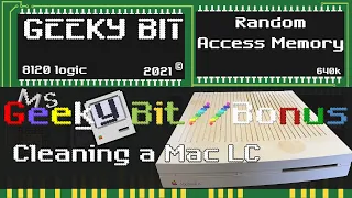 Bonus - Cleaning Macintosh LC