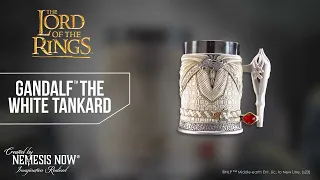 Lord of the Rings Gandalf the White Tankard Unboxed | Nemesis Now