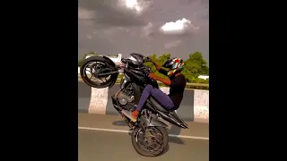 Pulsar NS 🤘 #shorts #ns  #wheelie