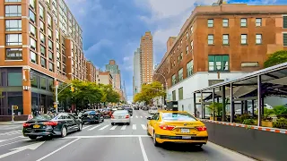 New York 4K🗽Driving Upper West Side Manhattan To Upper East Side