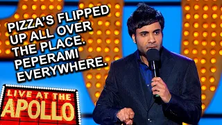 Paul Chowdhry on Pizza Transport Safety | Live at the Apollo | BBC Comedy Great