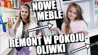 REMONT W POKOJU OLIWKI 💜 JEDZIEMY PO NOWE MEBLE 💜 CZY TO BĘDZIE ŁADNIE WYGLĄDAĆ?