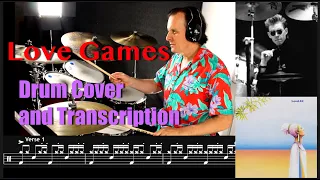 Love Games by Level 42 - Drum Cover and Transcription