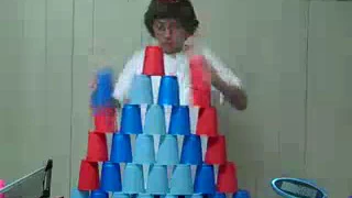 The Pyramid Of Plastic Cups