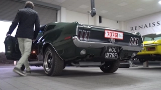 I Drive the Bullitt Mustang to Cars and Coffee!