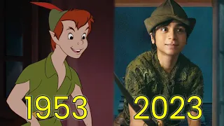 Evolution of Peter Pan in Movies & TV (1953-2023)