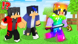 Rainbow Armor Speedrunner vs Hunter : Aphmau vs FRIENDS in Minecraft! - Parody Story (Ein,Aaron)