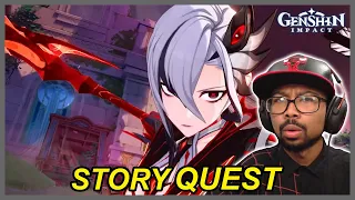 ARLECCHINO'S PUNISHMENT! - Arlecchino Story Quest Act 1 REACTION | Genshin Impact