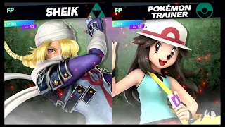 Super Smash Bros Ultimate Amiibo Fights – Sheik vs the World #76 Sheik vs Leaf