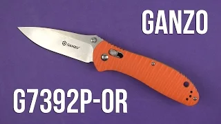 Распаковка Ganzo G7392P Orange