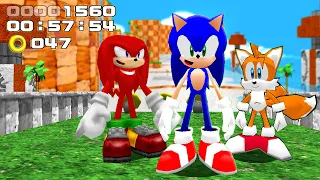 Sonic Heroes recreated in Sonic Robo Blast 2