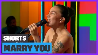 Priscilla Alcantara canta MARRY YOU, do BRUNO MARS | TVZ Priscilla | #Shorts