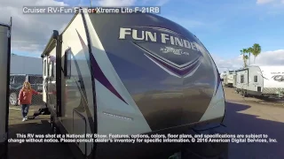 2017 Cruiser RV-Fun Finder Xtreme Lite-F-21RB