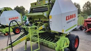 Пресс-подборщик Claas Variant 260 № 02648 | Прокрутка