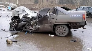 Подборка Аварий И ДТП / Лето (№1) 2014 / Car crash and accident compilation