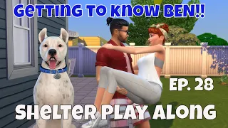 Sims 4 Shelter Play Along Ep 28 - All About Ben... And Amy and Hugo Being Cute!