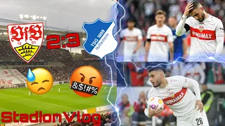 VfB Stuttgart 2:3 TSG Hoffenheim | Erste Heimniederlage 😓🤬 | StadionVlog