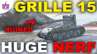 WoT Blitz | Grille 15 getting huge nerf in update 9.1!