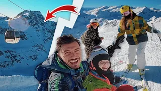 🎿SKI pe 🗻GHEȚAR la 3200 de Metri