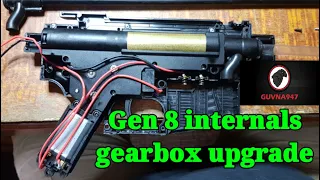 Jinming gen 8 gearbox full upgrade