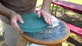 Rough grinding a telescope mirror blank