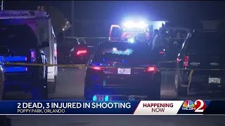 Police: 2 dead, 3 injured after Orlando shooting