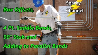 Box Offsets, 4 Pt. Saddle Bends, 90° Stubs and Adding to Parallel Bends