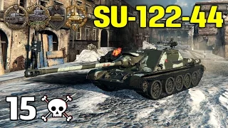 World Of Tanks | SU-122-44 - 15 Kills - 5500 Damage