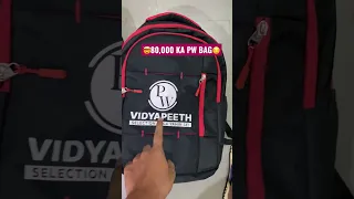 🤯80,000 ka PW BAG review😏 | Memes | cheap vs not so Expensive review | #pw #pwians