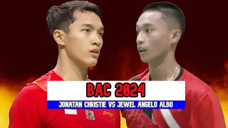 JONATAN CHRISTIE VS JEWEL ANGELO ALBO [BADMINTON ASIA CHAMPIONSHIPS 2024]