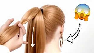 FAST AND EASY HAIRSTYLE 💚 HAIRSTYLE Manual