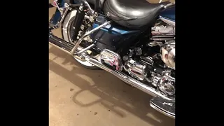Twin Cam Harley Fishtail Exhaust