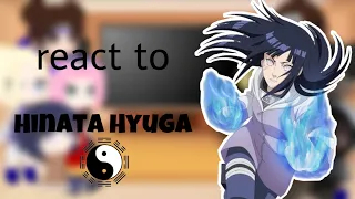 💜Naruto characters react to Hinata's tiktoks💜 {Gacha Club}