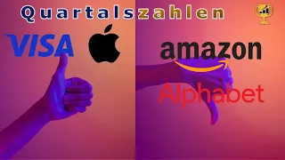 Visa, Apple, Amazon, Alphabet: Quartalszahlen im Check